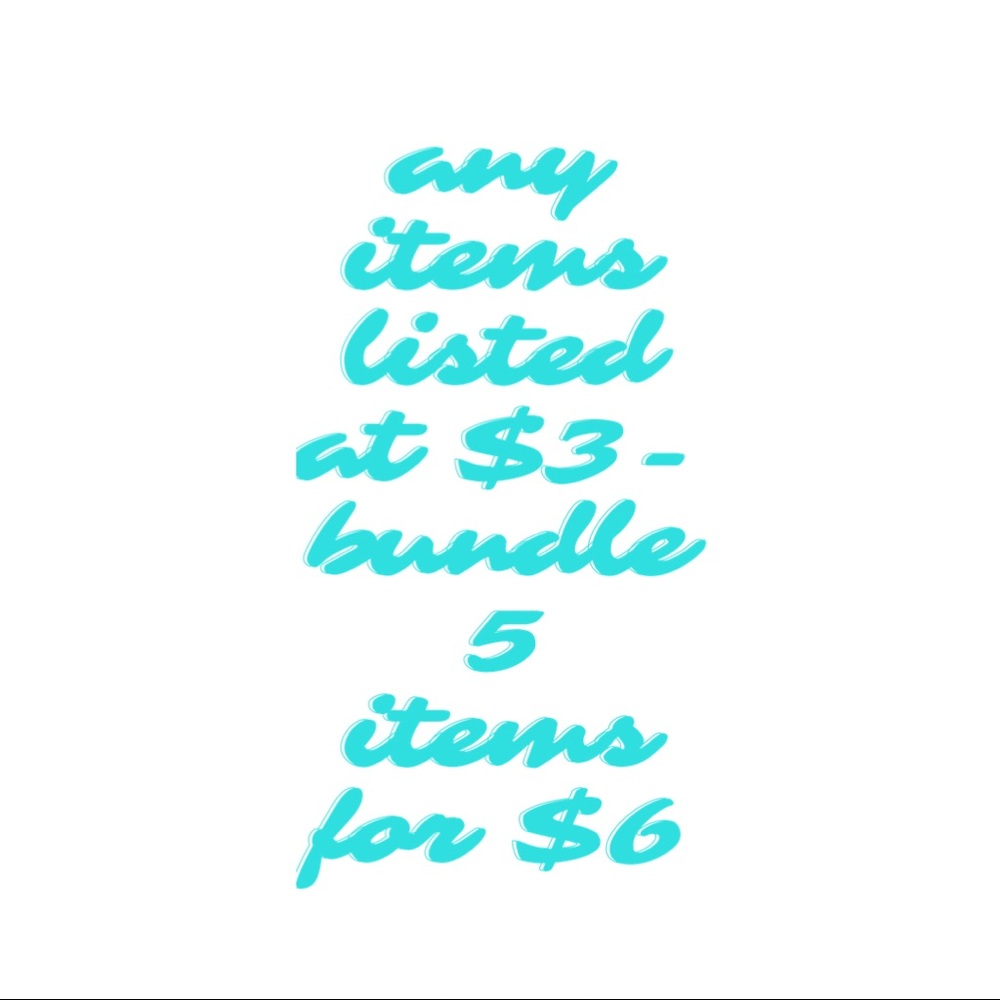 5 $3 ITEMS FOR $6!!!